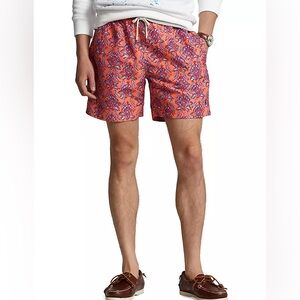 Polo Ralph Lauren Abstract Floral Swim Shorts